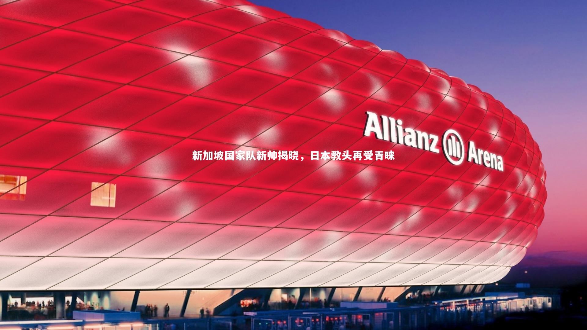 新加坡国家队新帅揭晓,日本教头再受青睐